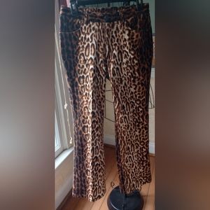 Terry Lewis classic luxury animal print jean